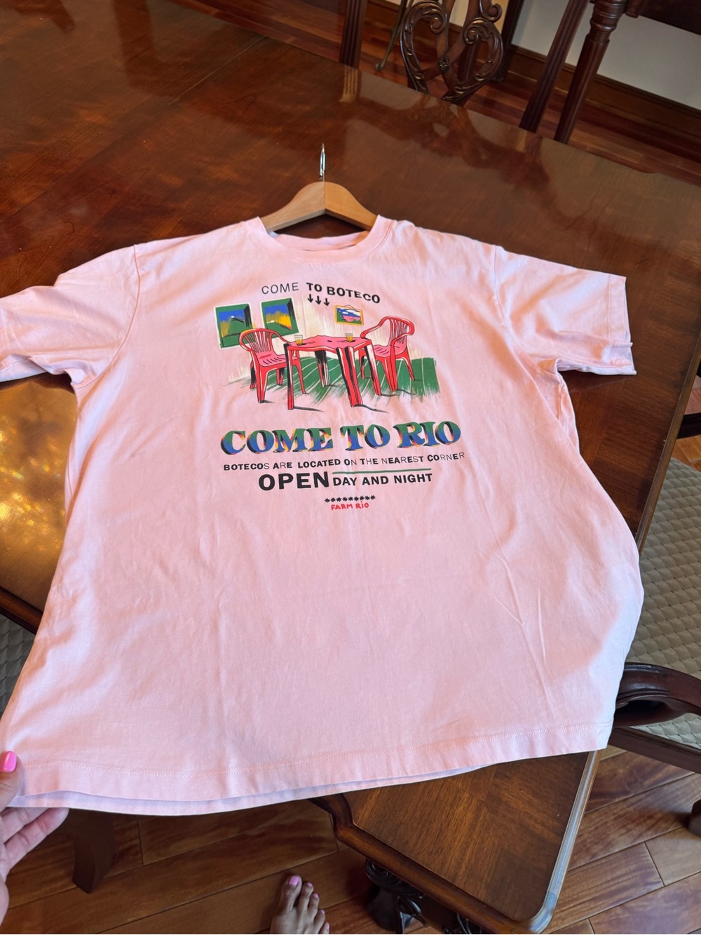 FARM Rio Pink 'Come to Rio' Graphic Tee - Picture 2 of 6